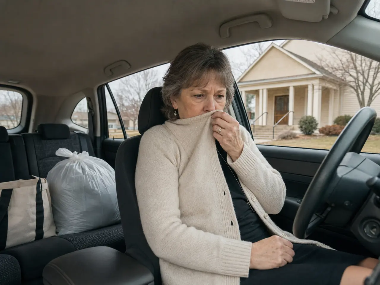 Family caregiver reviews a safer cleaning routine