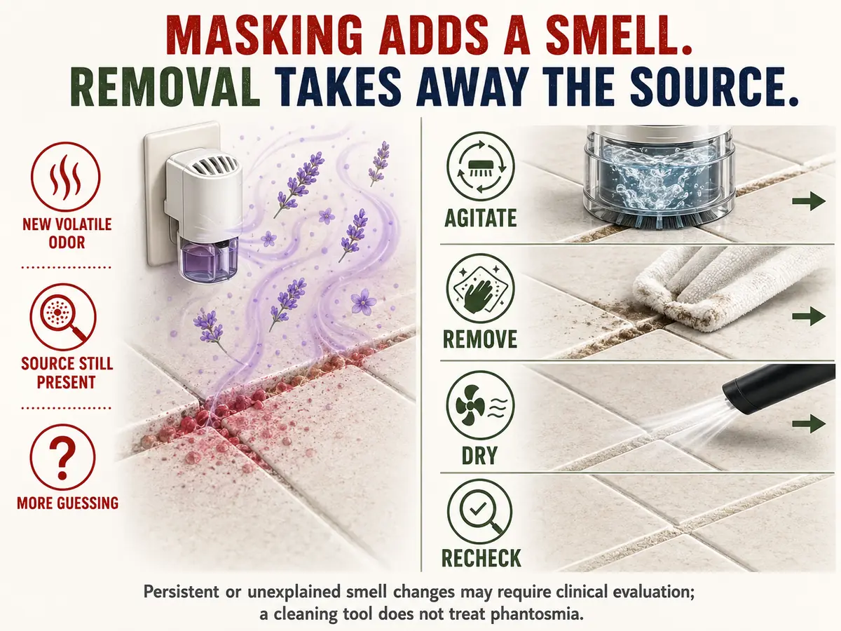 The Real Emergency Was Not the Smell. It Was the Life Closing Around It. — editorial visual